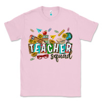 Bubblegum Pink western teacher squad Classic Tee - texasbilliewilder