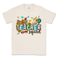 Natural western teacher squad Classic Tee - texasbilliewilder