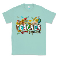 Seafoam western teacher squad Classic Tee - texasbilliewilder