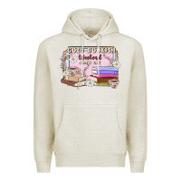 Oatmeal Heather cozy bookish weekend ticket Premium Hoodie - MaliasSmallBusiness