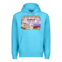 Ocean Blue cozy bookish weekend ticket Premium Hoodie - MaliasSmallBusiness