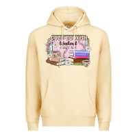 Pina Colada cozy bookish weekend ticket Premium Hoodie - MaliasSmallBusiness