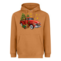 Meerkat christmas truck Heavyweight Hoodie - FaDigitalArtStudio