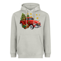 Moon Dust christmas truck Heavyweight Hoodie - FaDigitalArtStudio