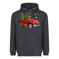 Smoke christmas truck Heavyweight Hoodie - FaDigitalArtStudio