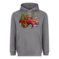 Storm christmas truck Heavyweight Hoodie - FaDigitalArtStudio