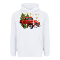 White christmas truck Heavyweight Hoodie - FaDigitalArtStudio
