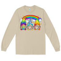 Mushroom rainbow gnomes Long Sleeve Tee - Zillion Design Studio