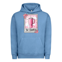 Pigment Pebble Blue the inspired tarot boujee Urban Hoodie - MaliasSmallBusiness
