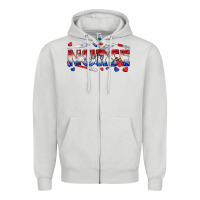 Dove Grey american nurse Zipper Hoodie - texasbilliewilder