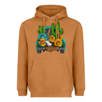 Meerkat western truck Horseshoe Heavyweight Hoodie - HRA Design Shop
