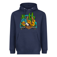 Western Truck Horseshoe Heavyweight Hoodie | Teevron