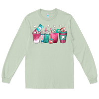 Matcha dentist coffee cups Long Sleeve Tee - texasbilliewilder