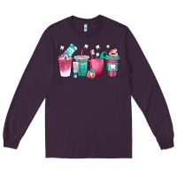 Plum dentist coffee cups Long Sleeve Tee - texasbilliewilder
