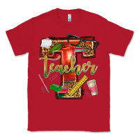 Red western teacher Classic Tee - texasbilliewilder
