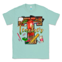 Seafoam western teacher Classic Tee - texasbilliewilder