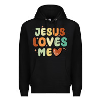 Black jesus loves me Premium Hoodie - MaliasSmallBusiness