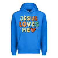 True Royal jesus loves me Premium Hoodie - MaliasSmallBusiness