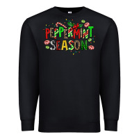 Black peppermint season Premium Sweatshirt - AdoDesignShop