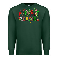 Sports Green peppermint season Premium Sweatshirt - AdoDesignShop