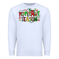 White peppermint season Premium Sweatshirt - AdoDesignShop
