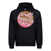 Black small business mama Urban Hoodie - MaliasSmallBusiness