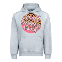 Heather Grey small business mama Urban Hoodie - MaliasSmallBusiness