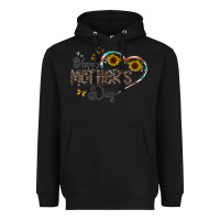 Black happy mother's day Heavyweight Hoodie - CowhideDigitalArt
