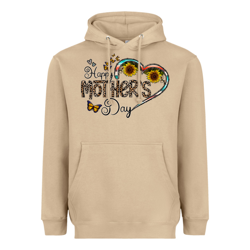Happy Mother's Day Heavyweight Hoodie by CowhideDigitalArt | Teevron