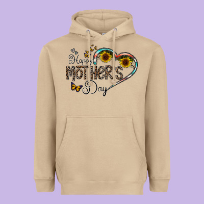 Happy Mother's Day Heavyweight Hoodie Designed By Cowhidedigitalart