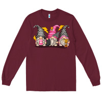 Burgundy race gnomes Long Sleeve Tee - Zillion Design Studio
