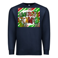 Navy merry texmas  christmas Premium Sweatshirt - AdoDesignShop