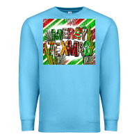 Ocean Blue merry texmas  christmas Premium Sweatshirt - AdoDesignShop