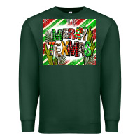 Sports Green merry texmas  christmas Premium Sweatshirt - AdoDesignShop