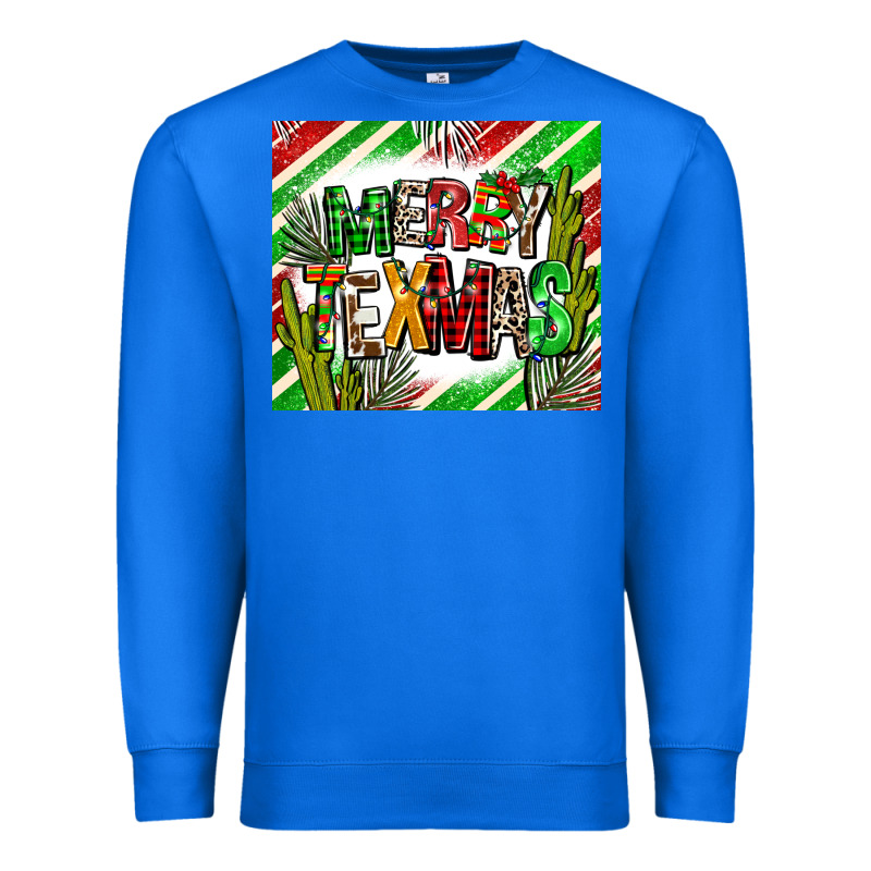 Merry Texmas  Christmas Premium Sweatshirt by AdoDesignShop | Teevron