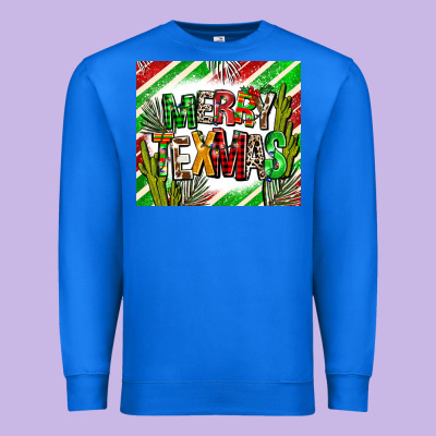 Merry Texmas  Christmas Premium Sweatshirt Designed By Adodesignshop