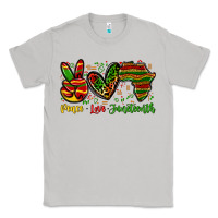 Moon Dust peace love juneteenth Classic Tee - Zillion Design Studio