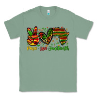 Sage peace love juneteenth Classic Tee - Zillion Design Studio