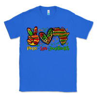True Royal peace love juneteenth Classic Tee - Zillion Design Studio