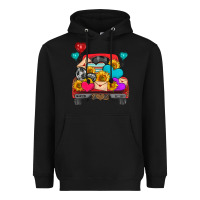 Black western truck with heart Heavyweight Hoodie - HRA Design Shop