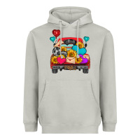 Moon Dust western truck with heart Heavyweight Hoodie - HRA Design Shop