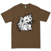 Cacao Drawing Cat Premium Tee - RacoonDesign