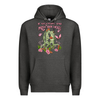 Charcoal Heather be with people who match your energy Premium Hoodie - MaliasSmallBusiness