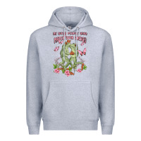 Heather Grey be with people who match your energy Premium Hoodie - MaliasSmallBusiness