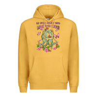 Mustard be with people who match your energy Premium Hoodie - MaliasSmallBusiness
