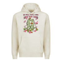 Oatmeal Heather be with people who match your energy Premium Hoodie - MaliasSmallBusiness