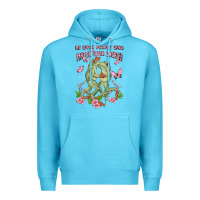 Ocean Blue be with people who match your energy Premium Hoodie - MaliasSmallBusiness