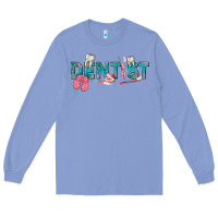 Colony Blue dentist Long Sleeve Tee - texasbilliewilder