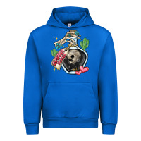 Cobalt cowboy tears Urban Hoodie - MaliasSmallBusiness