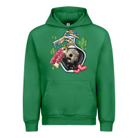 Emerald cowboy tears Urban Hoodie - MaliasSmallBusiness